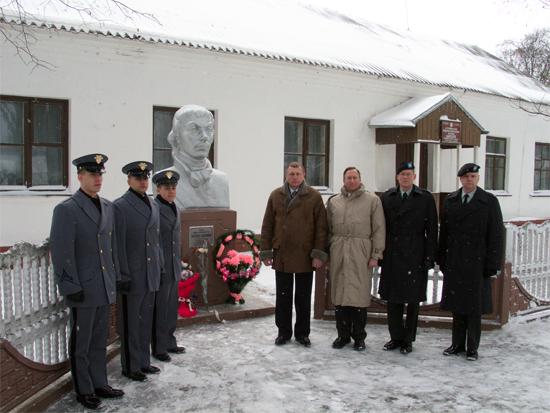 Бюст Костюшко в Сехновичах